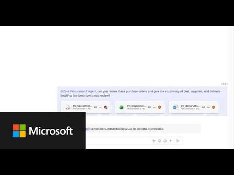 Introducing Microsoft Agent 365 - Security