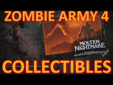 Zombie Army 4: Dead War - Molten Nightmare Collectibles Locations