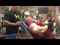 Giant set for BACK with IFBB PRO Emiliano Dell'Uomo 07/29/2017