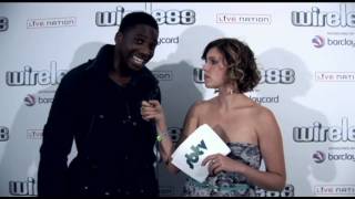 Backstage interview with Loick Essien at the Wireless Fest 2010