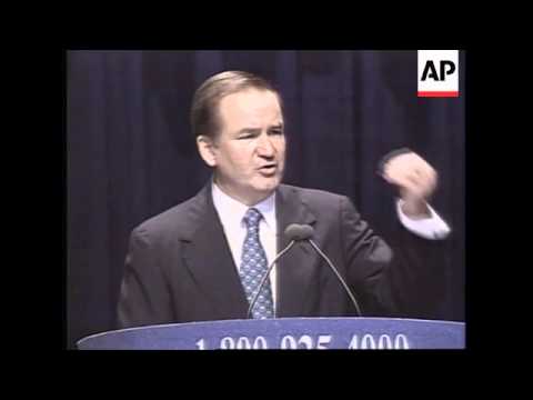 USA: DALLAS: UNITED WE STAND AMERICA CONFERENCE UPDATE