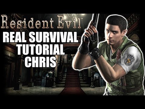 Resident Evil Real Survival Mode Tutorial - Full Chris Walkthrough