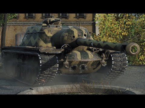 World of Tanks Console T110E3 - 4 kills - 7,400 damage