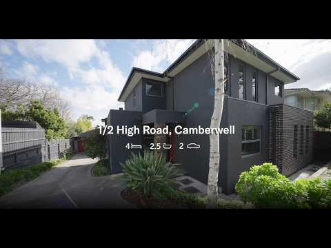 1/2 High Road, Camberwell, VIC 3124, 4 rūma, 2 rūma horoi, Townhouse