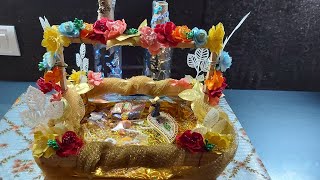 Raksha Bandhan special | rakhi basket decoration | By- Colordrop- The artistic Minds