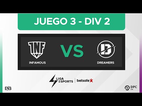 Infamous Gaming vs Dreamers - Juego 3 DPC 2023 SA Spring Tour División II