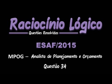MPOG/2015 - Analista de Planejamento e Orçamento - Questão 34