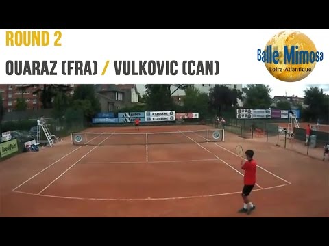 OUARAZ (FRA) vs VULKOVIC (CAN) 2nd Round - Court 12