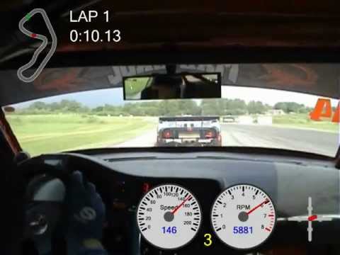 Parnu Audruring Nez-GT in-car video from BMW 850i