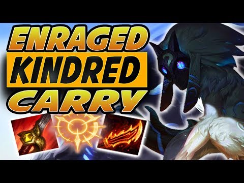 RAGEBLADE RUSH KINDRED IS ACTUALLY CRAZY GOOD?!? | 9.12 Kindred Jungle - League OF Legends