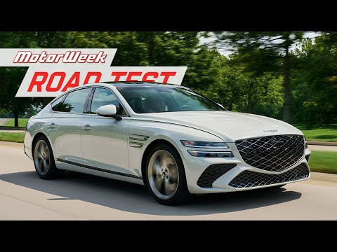 Thumbnail for 2025 Genesis G80 | MotorWeek Road Test by GAZ, video, Car, vide