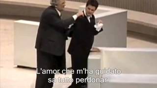 Plácido Domingo sings No, non udrai rimproveri (cabaletta from Traviata)