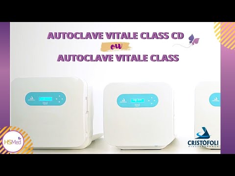 Autoclave Vitale Class CD 12 Litros Inox - Cristófoli