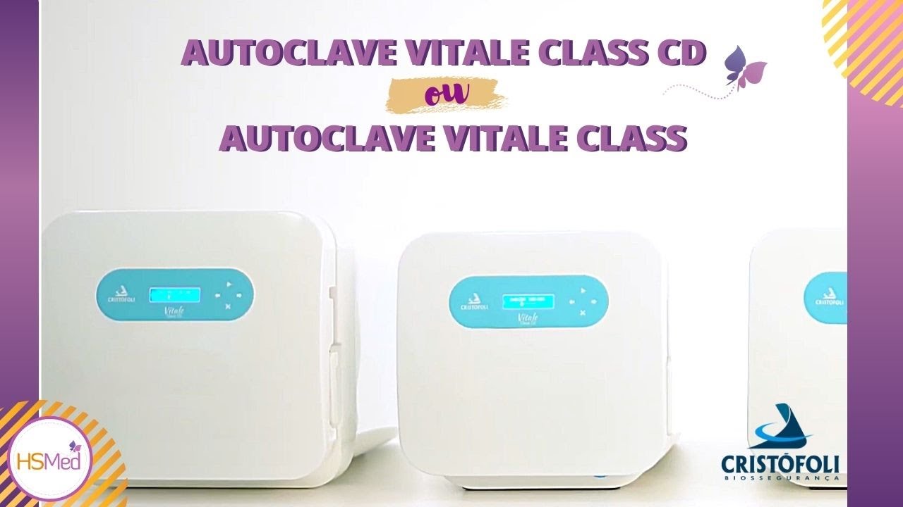 Autoclave Vitale Class CD ou Autoclaves Vitale Class - Cristófoli