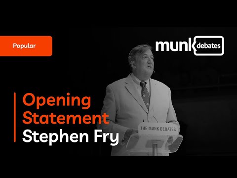 Munk Debate on Political Correctness - Opening Statement Stephen Fry