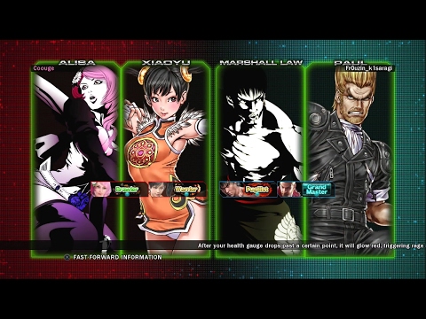 468 - Tekken Tag Tournament 2 - Coouge (Alisa/Xaioyu) vs Fr0uzin_k1saragi (Marshall Law/Paul)
