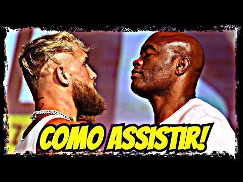 COMO ASSISTIR ANDERSON SILVA VS JAKE PAUL NO BOXE