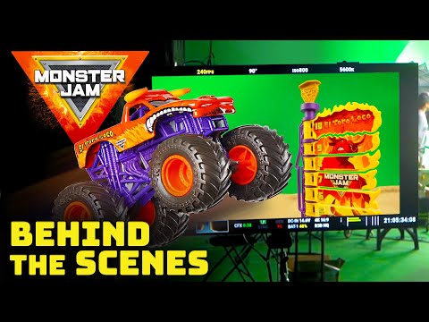 Making a Monster Jam Toy Commercial: Big Air Challenge