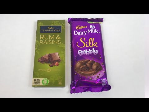 Cadbury Temptation vs Dairy Milk Silk Bubbly  ||  Which is Best