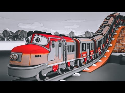 Chick City - Lego Toy train Cartoon Toy Factory