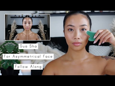 Gua Sha For Asymmetrical - Face Follow Along Tutorial