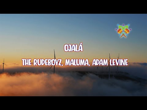 The Rudeboyz, Maluma, Adam Levine - Ojalá ( Letra/Lyrics )
