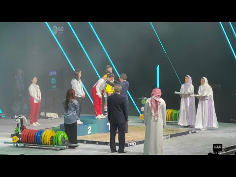 Awarding Ceremony - IWF World Championships 2023 | Riyadh, Saudi Arabia