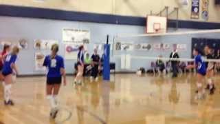 preview picture of video 'VCHS Volleyball Provincials 2012 #1'