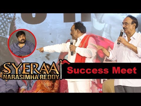 Paruchuri Brothers at Syeraa Narasimhareddy Movie Success Meet Event