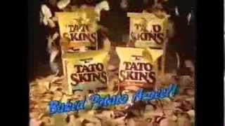 Tato Skins Potato Chips Commercial - 80's Vintage Advertisement