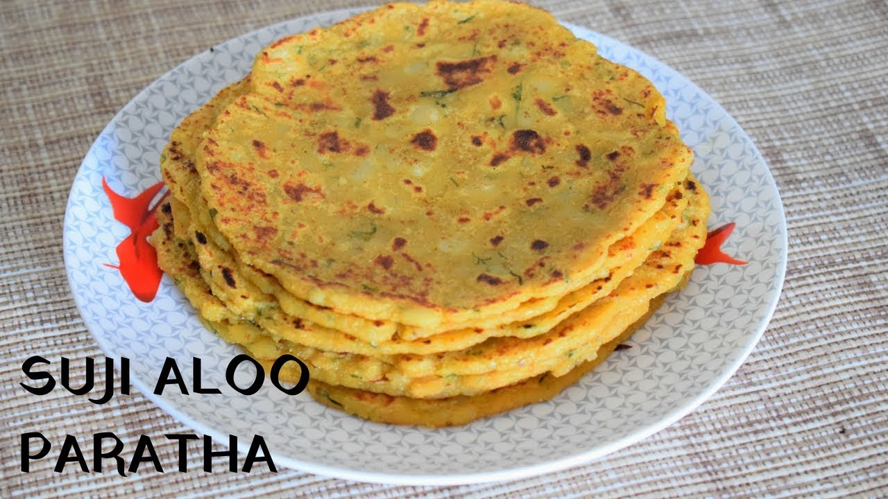 <h1 class=title>सूजी-आलू का परांठा~Suji Aloo Ka Paratha Recipe~Kids Lunch Box Recipe~Food Connection Hindi</h1>