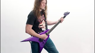 Video thumbnail for ESP Guitars: ESP USA V-II FR Demo by Chase Becker (Warbringer) by ESP Guitars USA