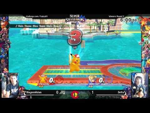 FADC3 - Detta (ZSS) Vs. BlayzenAsian (Pikachu) - WR3