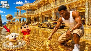Anything Franklin & Shinchan Touch Turns Into Gold In GTA 5! | GTA 5 Bangla Gameplay
