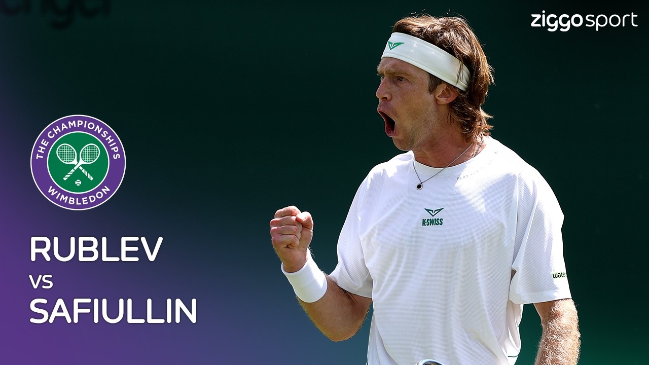 WAANZINNIGE TIEBREAK IN GEWELDIG DUEL!!!🥵😱 | Rublev vs Safiullin | Wimbledon 2026