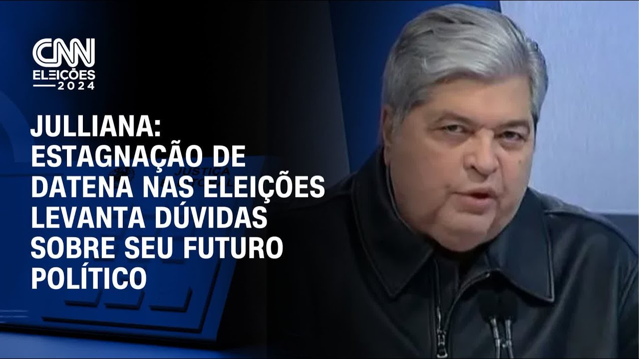 Julliana: Estagnação de Datena nas eleições levanta dúvidas sobre seu futuro político | CNN ARENA