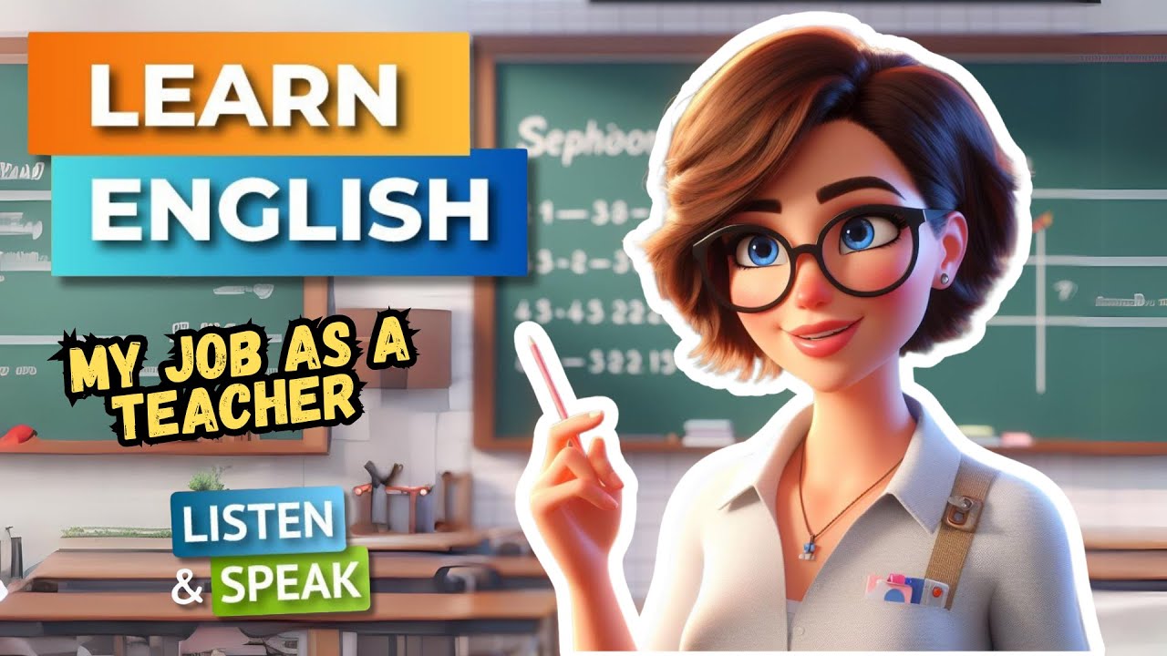 My Job As A Teacher  | Improve Your English | English Listening Skills - Speaking Skills