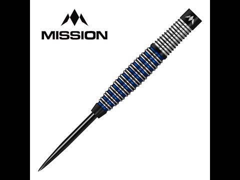 Mission Nightfall M4 26g Steel Tip Darts - Curved - D1850