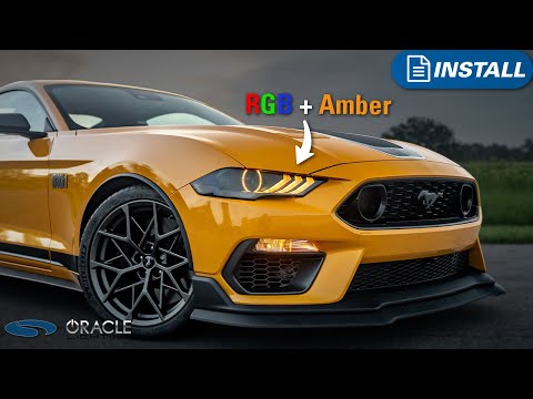 A Plug & Play RGB Headlight for the 2018+ Mustang | Oracle ColorSHIFT