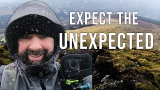 STRONG Wind and UNEXPECTED Weather - Trekking the Galtee Mountains