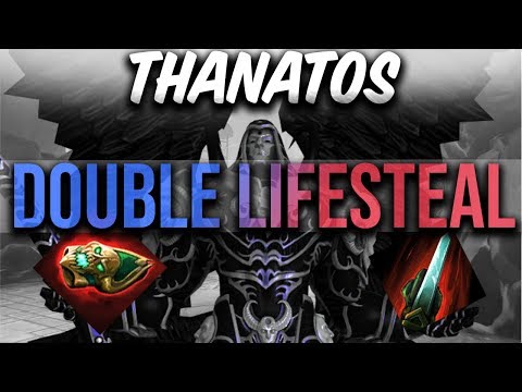 HOW Much Antiheal? - SMITE Thanatos Jungle DOUBLE LIFESTEAL Conquest Gameplay