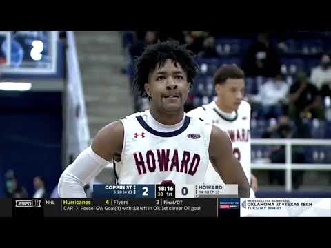 Sita Conteh 6'8 (203cm) Forward Coppin State vs Howard 2 21 22