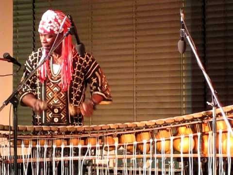 Aly Keita with the magic Balafon live at the Ethnological Museum in Berlin