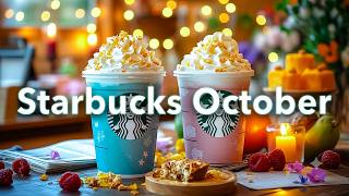 Happy October Jazz ☕ Morning Coffee Music with Relaxing Jazz & Bossa Nova Piano For Great Mood