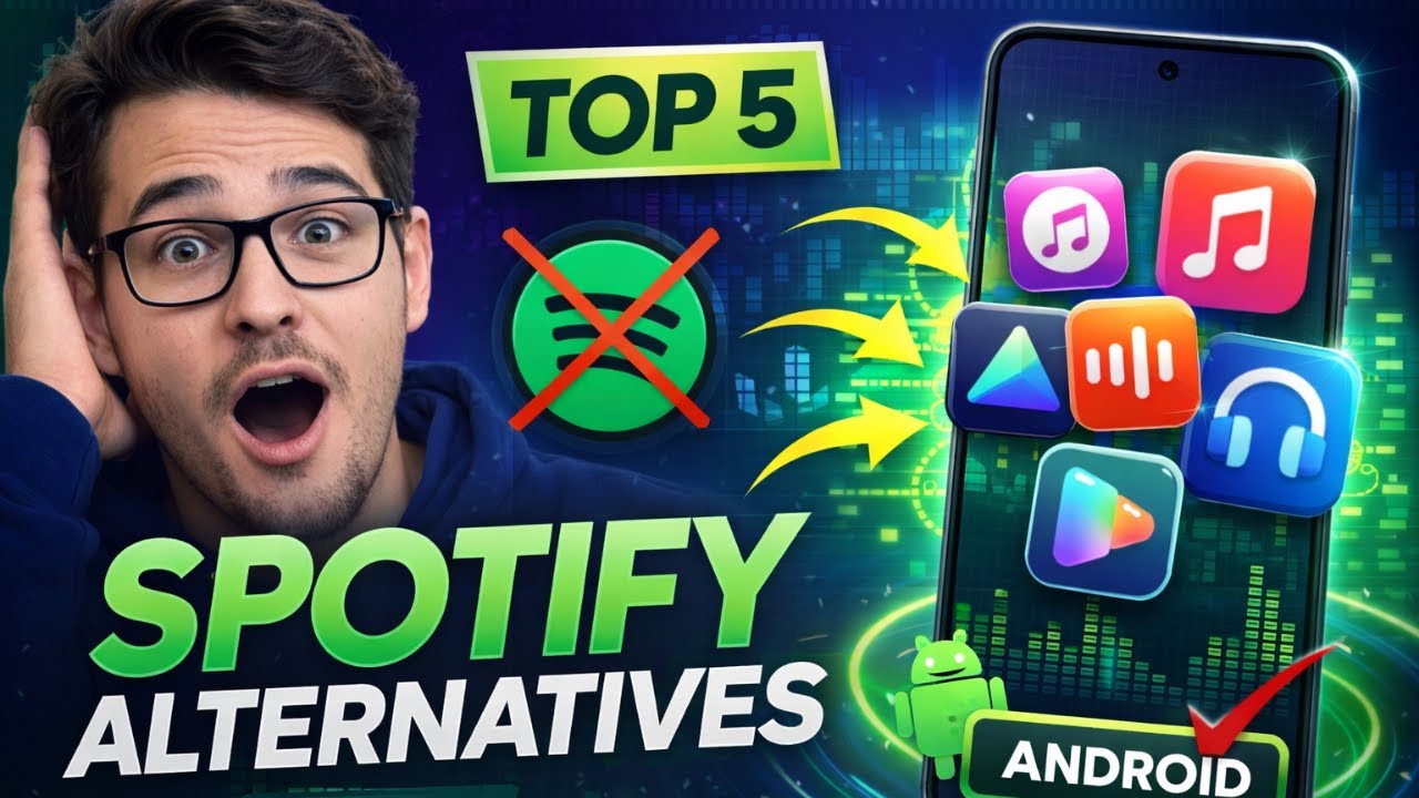 5 Best Spotify Alternatives for Android in 2026