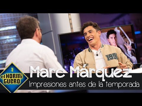 Marc Márquez confiesa las primeras impresiones antes de comenzar la temporada - El Hormiguero