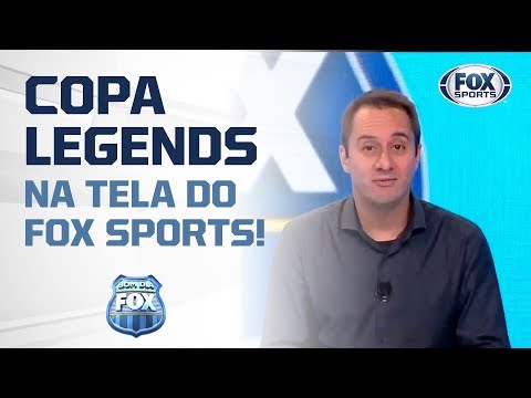 TÁ CHEGANDO A HORA! Copa Legends com ídolos mundiais, exclusivo no FOX Sports!