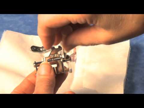 Free motion channel quilting w/ the Clear View Foot