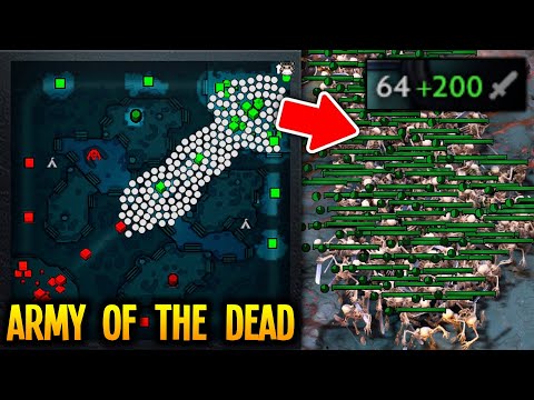 Army of The Dead Build +100 Skeleton Wraith King By Goodwin | Dota 2 Gameplay