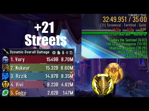 +21 Streets no comms pug - Lightsmith Prot Paladin PoV